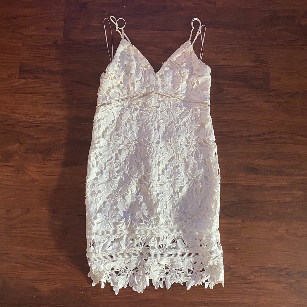 White Lace Dress